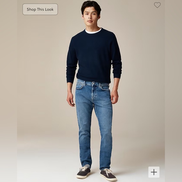 J. Crew Other - J. Crew 484 Slim-fit stretch jean in medium wash • size 34x32 • BX862